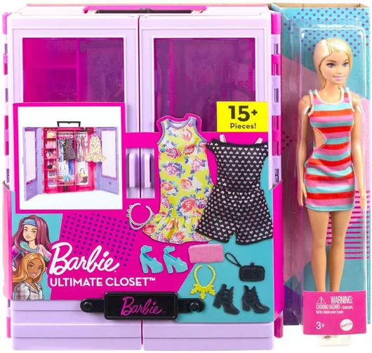 Κούκλα Mattel Barbie Fashionistas Ultimate Closet για 3+ Ετών