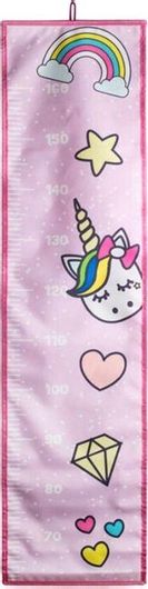 Αναστημόμετρο Lyc Sac Unicorn Υφασμάτινο Ροζ
