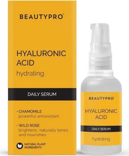 Serum Προσώπου Beauty Pro Hydrating 1% Acid Ενυδατικό με Υαλουρονικό Οξύ για Αναζωογόνηση 30ml