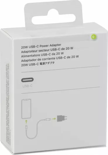 Φορτιστής  Apple Power Adapter A2347 Χωρίς Καλώδιο με Θύρα USB-C 20W Λευκό