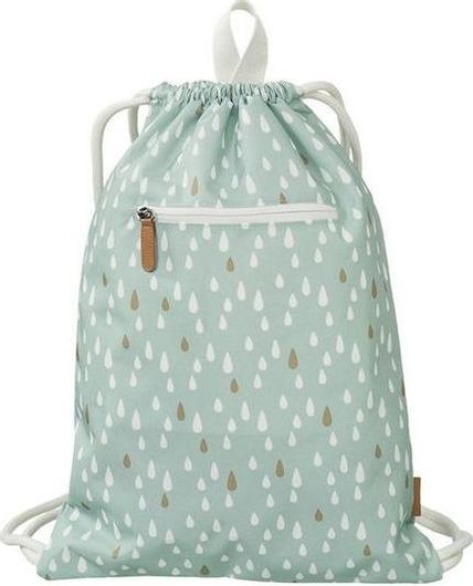 Παιδική Τσάντα Βόλτας Fresk Drops Πλάτης 27x38cm Πράσινο