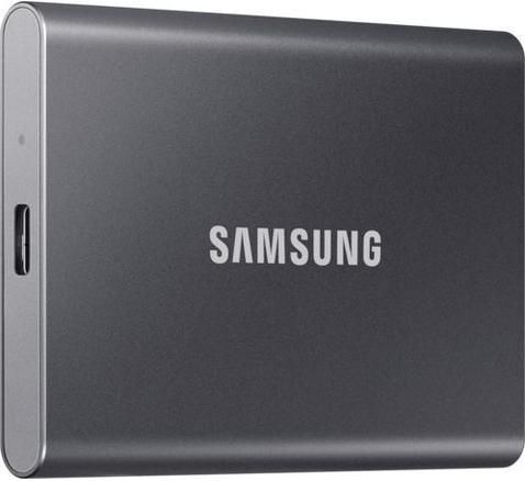 Εξωτερικός Σκληρός Δίσκος SSD Samsung Portable T7 USB 3.2 / USB-C 2TB 2.5" Titan Grey