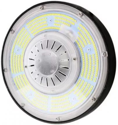 Φωτιστικό Καμπάνα V-TAC LED 200W Φυσικό Λευκό 37000lm 30.5x22.1cm Μαύρο