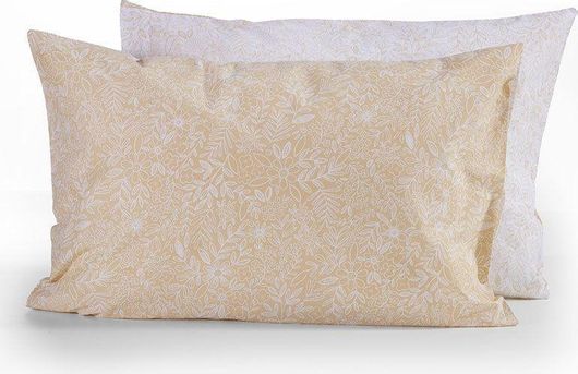 Μαξιλαροθήκη Nef-Nef Alba 52x72cm Κίτρινο