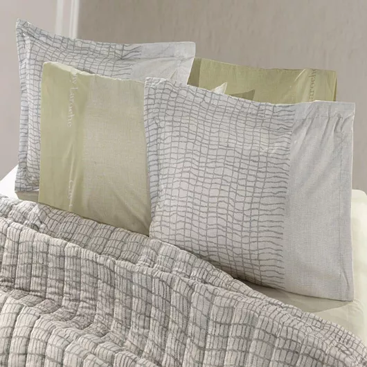 Μαξιλαροθήκες Guy Laroche Netto Oxford Σετ 2τμχ 50x70cm Μπεζ