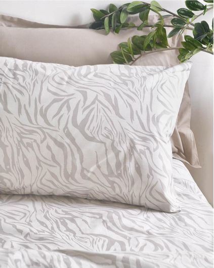 Σετ Μαξιλαροθήκες Rythmos Austin 2τμχ Γκρι