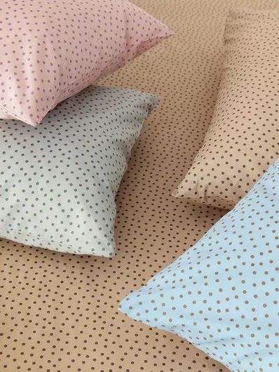 Μαξιλαροθήκες Palamaiki Confetti Σετ 2τμχ 52x72cm Ροζ