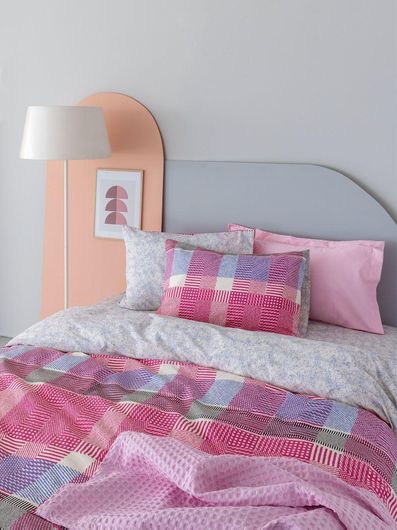 Μαξιλαροθήκες Palamaiki FL6193 Σετ 2τμχ 52x72cm Ροζ