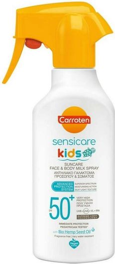 Παιδικό Αντηλιακό Carroten Spray Kids Sensicare Advanced για Πρόσωπο & Σώμα SPF50 300ml
