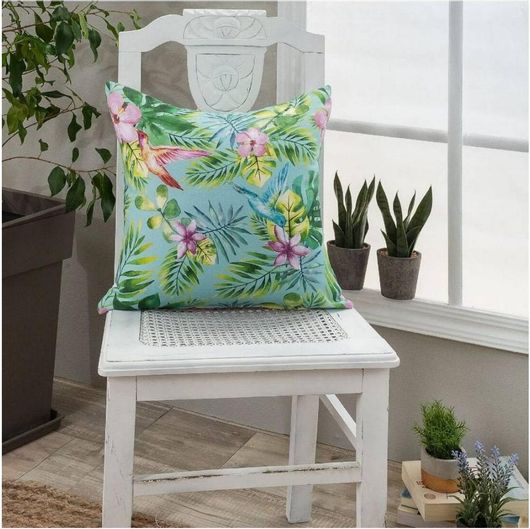 Μαξιλαροθήκη Teoran Διακοσμητική Morella 45x45cm με Γέμιση