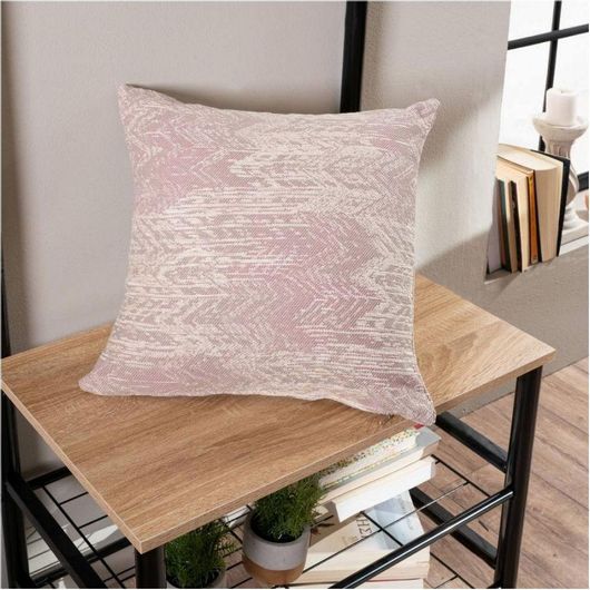 Μαξιλαροθήκη Teoran Διακοσμητική Nebraska 12 Ροζ 30x50cm με Γέμιση