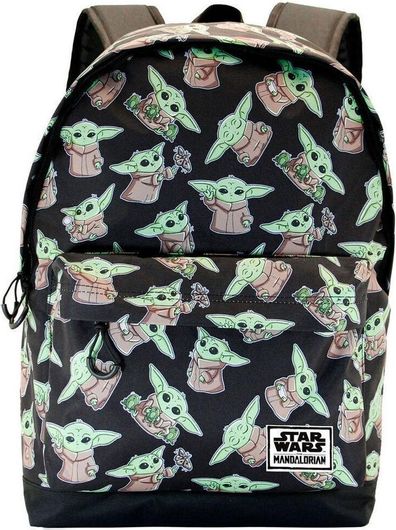 Σχολική Τσάντα Πλάτης Δημοτικού Star Wars Grogu 41cm Πολύχρωμο