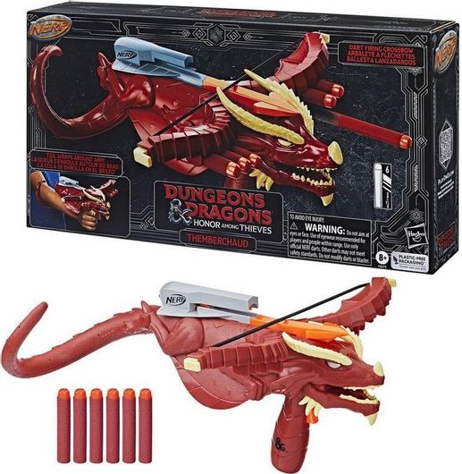 Nerf Εκτοξευτής Hasbro Dungeons And Dragons Themberchaud για 8+ Ετών
