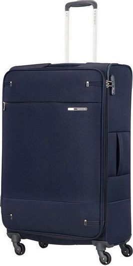 Βαλίτσα Μεγάλη Samsonite Base Boost Spinner Υφασμάτινη 48x31x78cm Μπλε