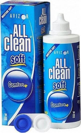 Υγρό Φακών Επαφής Avizor All Clean Soft Comfort 350ml