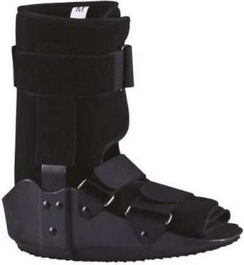 Μπότα Ποδοκνημικής Alfa Care AC-1032  σε Μαύρο Χρώμα Large