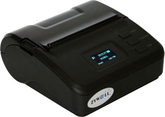 Θερμικός Εκτυπωτής Αποδείξεων Zywell ZM-01 Φορητός Bluetooth / USB Μαύρο