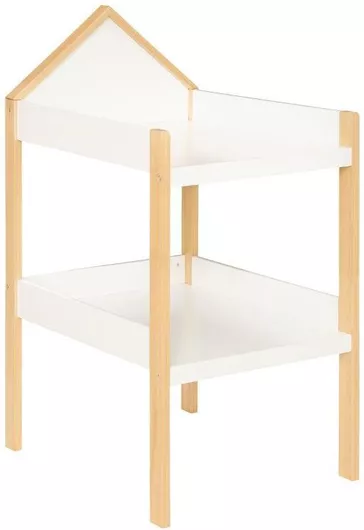 Αλλαξιέρα Atmosphera Σκληρή Ξύλινη 55x75x117cm Λευκό