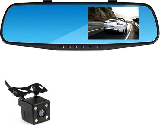 Καθρέπτης HD DVR 4.3" & Κάμερα Οπισθοπορείας