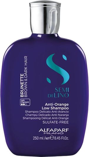 Σαμπουάν Alfaparf Milano Professional Semi di Lino Anti - Orange Low Αναδόμησης/Θρέψης & Ενυδάτωσης για Βαμμένα Μαλλιά 250ml