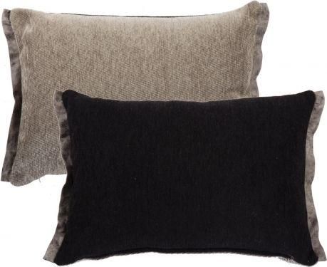 Διακοσμητικό Μαξιλάρι Nef - Nef New Tanger 40x55cm Μαύρο / Καφέ