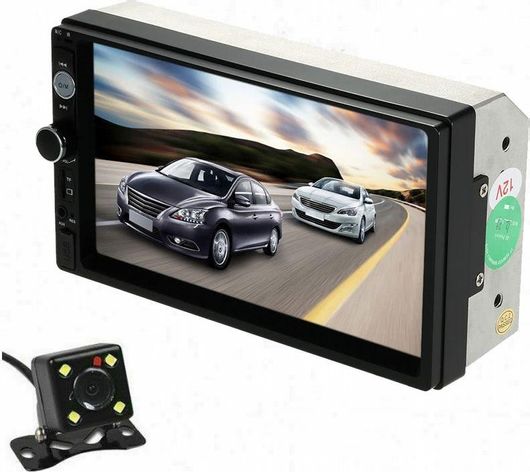 Ηχοσύστημα Αυτοκινήτου 7010B Universal 2DIN Bluetooth / USB / AUX με Οθόνη Αφής 7"