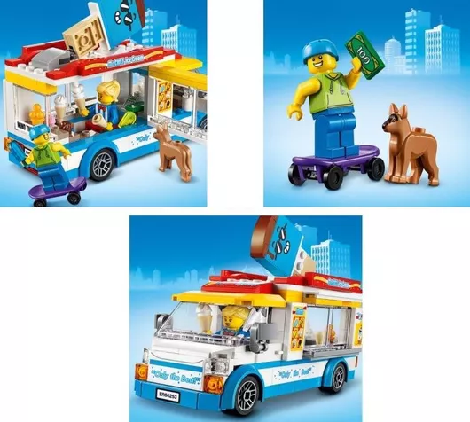 Lego City: Ice Cream Truck για 5+ Ετών #60253