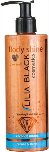 Lilia Black Sparkling Coconut Sunset Ενυδατική Lotion Σώματος 300ml