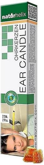 Κεριά Καθαρισμού Αυτιών Naturhelix Χειροποίητα με Φυσικό Κερί Μέλισσας 2τμχ