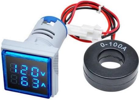 Ψηφιακό Βολτόμετρο Ac 50-500V 0-100A