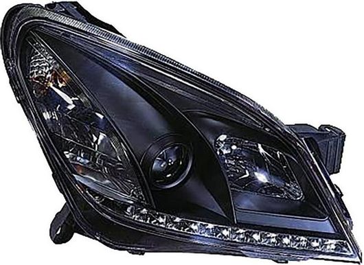 Φανάρια Αυτοκινήτου Diederichs για Opel Astra H 3d / 5d 03 / 2004+ Daylight Μαύρο