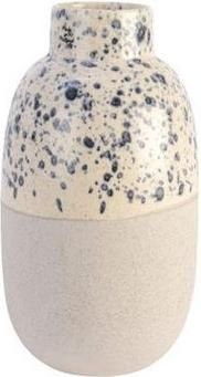 Διακοσμητικό Βάζο Πήλινο 17x17x27.5cm Μπλε