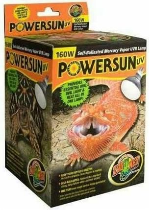Λάμπα Ερπετών Zoomed Power Sun 160W