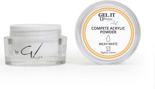 Σκόνη Ακρυλικού GEL.IT.UP Compete Acrylic 20gr Λευκό