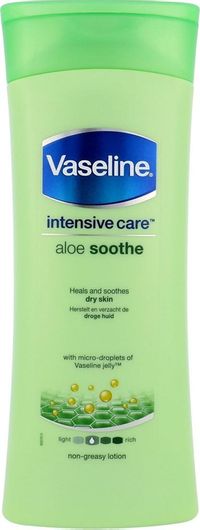 Lotion Σώματος Vaseline Intensive Care Aloe Soothe Ενυδατική & Αναπλαστική με Aloe Vera για Ξηρές Επιδερμίδες 400ml