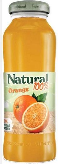 Φυσικός Χυμός Naturals Frutex με γεύση Πορτοκάλι 200ml