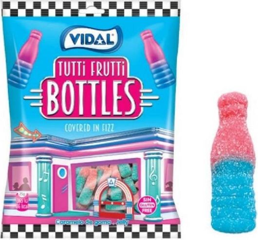 Καραμέλες Vidal Tutti FRuti Bottle 100 gr