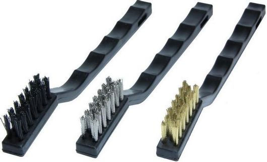 Συρματόβουρτσες Χειρός Μίνι Σετ 3τμχ