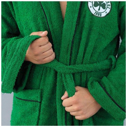 Μπουρνούζι Palamaiki 1908 Adults Κουκούλα Πράσινο X-Large