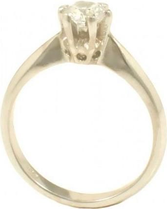 Μονόπετρο 3128 από Λευκόχρυσό 14Κ No.54