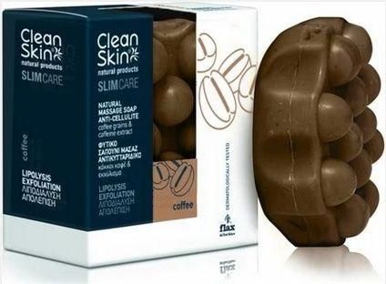 Σαπούνι για την Κυτταρίτιδα Γλουτών CleanSkin Natural Products Slimming & Anti-Cellulite με Εκχύλισμα Καφέ 100gr