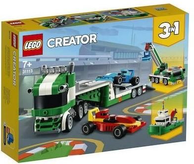 Lego Creator 3-in-1: Race Car Transporter για 7+ Ετών #31113