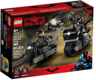 Lego DC Super Heroes: Batman & Selina Kyle Motorcycle Pursuit για 6+ Ετών #76179
