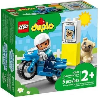 Lego Duplo Police Motorcycle για 2+ Ετών #10967