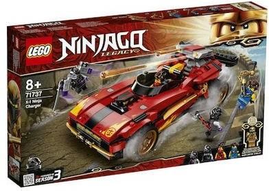 Lego Ninjago: Legacy X-1 Ninja Charger Ninja για 8+ Ετών #71737