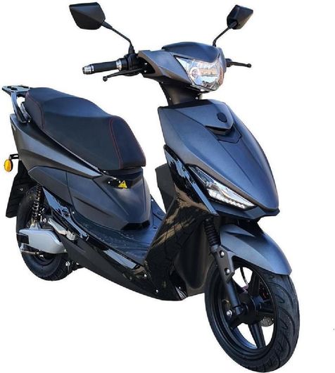 Ηλεκτρικό Μηχανάκι Znen Comet Ισχύος 2000W με Τελική Ταχύτητα 45km / h Αυτονομίας 100km Γκρι