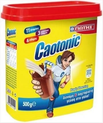 Σοκολάτα Γιώτης Caotonic σε Σκόνη 500gr