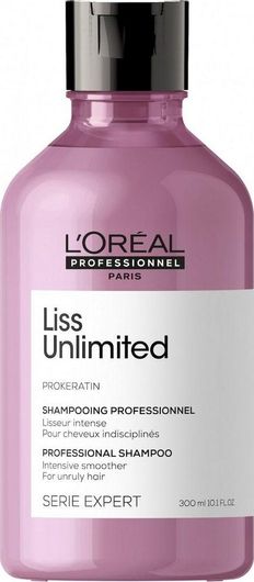Σαμπουάν L'Oreal Professionnel Serie Expert Liss Unlimited Λείανσης για Όλους τους Τύπους Μαλλιών 300ml