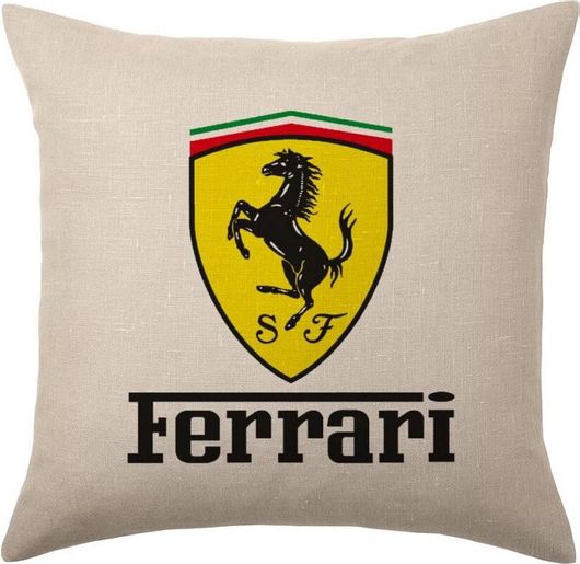 Διακοσμητικό Μαξιλάρι Καναπέ Koupakoupa Ferrari S.p.A. Λινό 40x40cm