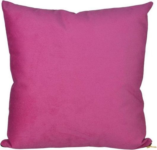 Διακοσμητικό Μαξιλάρι Καναπέ Artekko Voay 45x45cm Φούξια